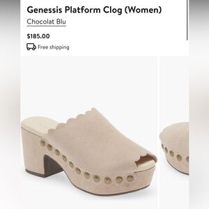 NEW Chocolat Blu Genessis Platform Clogs